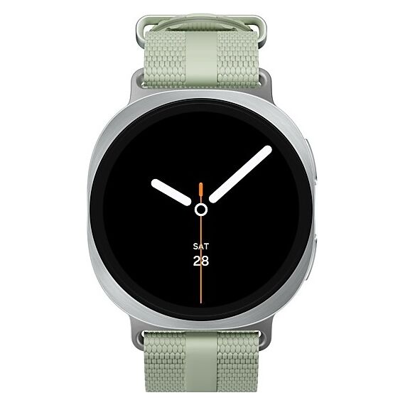 Galaxy Watch8 | 44 мм | 4G LTE | Silver | Athleisure/Sage | M/L, Размер: 44 мм, Цвет: Silver, Тип ремешка: Athleisure, Цвет ремешка: Sage, Размер ремешка: M/L, Подключение часов: Bluetooth / Wi-Fi + 4G LTE, изображение 2